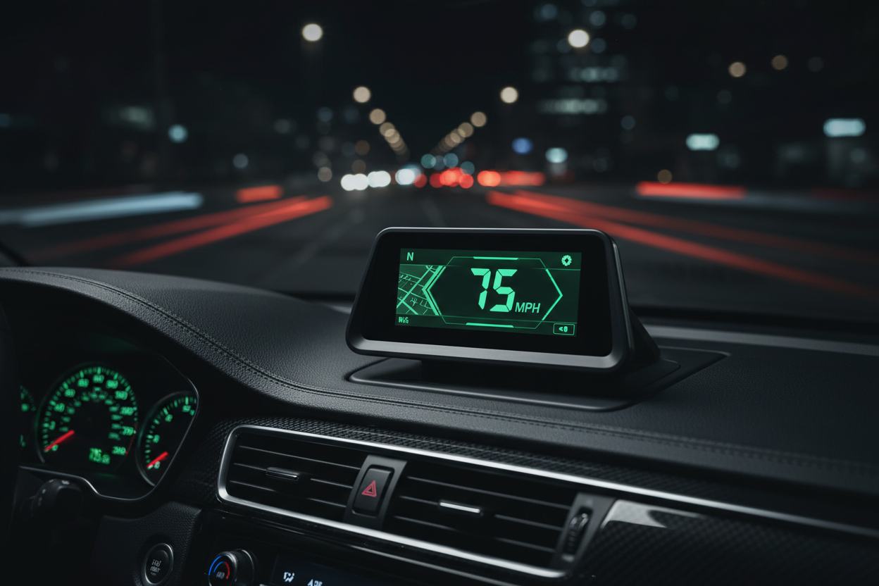 SpeedView HUD – GPS Speedometer for Any Car